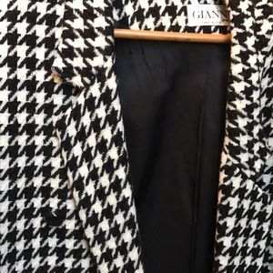Houndstooth coat